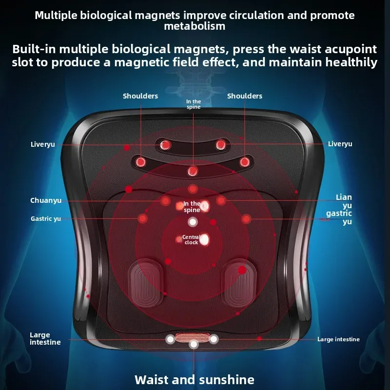 

super value Lumbar Massager Abdominal Low Back Pain Home Cervical and Lumbar Multi-functional Massager