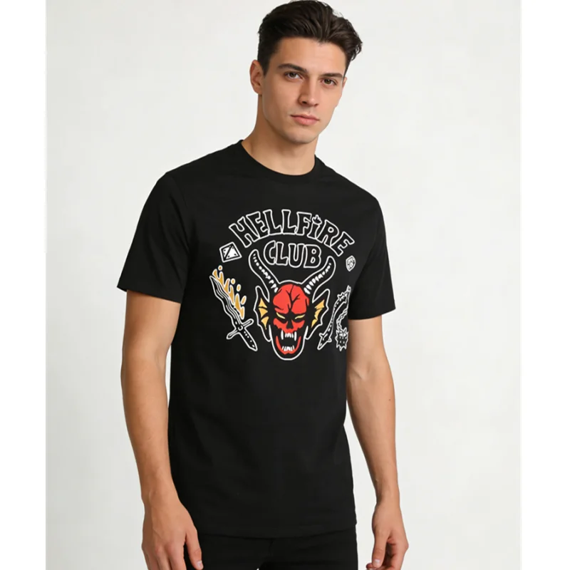 

Hot Selling Fashion New Men's T-shirt 3D Wild Devil Style Printed Short Sleeve Tops Casual Men's and Women's Large Siz Clothing