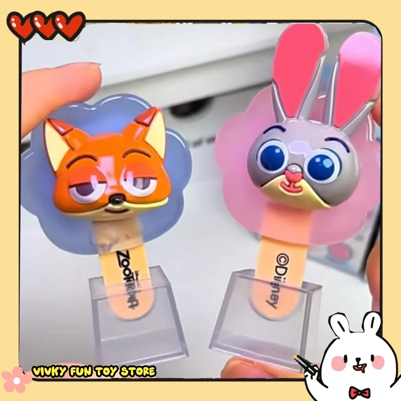 

Новая серия магнитов на холодильник Zootopia 2 Blind Box Popsicle: милые фигурки Джуди и Ника Фокса, игрушки, аниме-товары, украшения, праздничные подарки