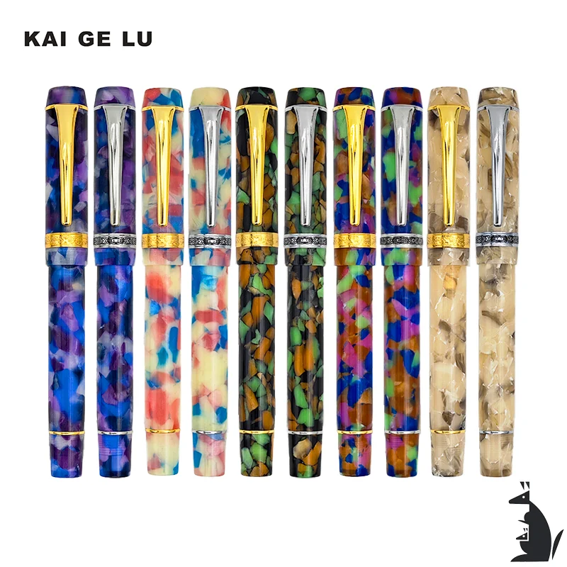 NEW 2025 Limited Edition Kaigelu 316 Fountains Pens High-Quality Acrylic Material Adult Writing Stationery EF/F/M Nib Flash Sale
