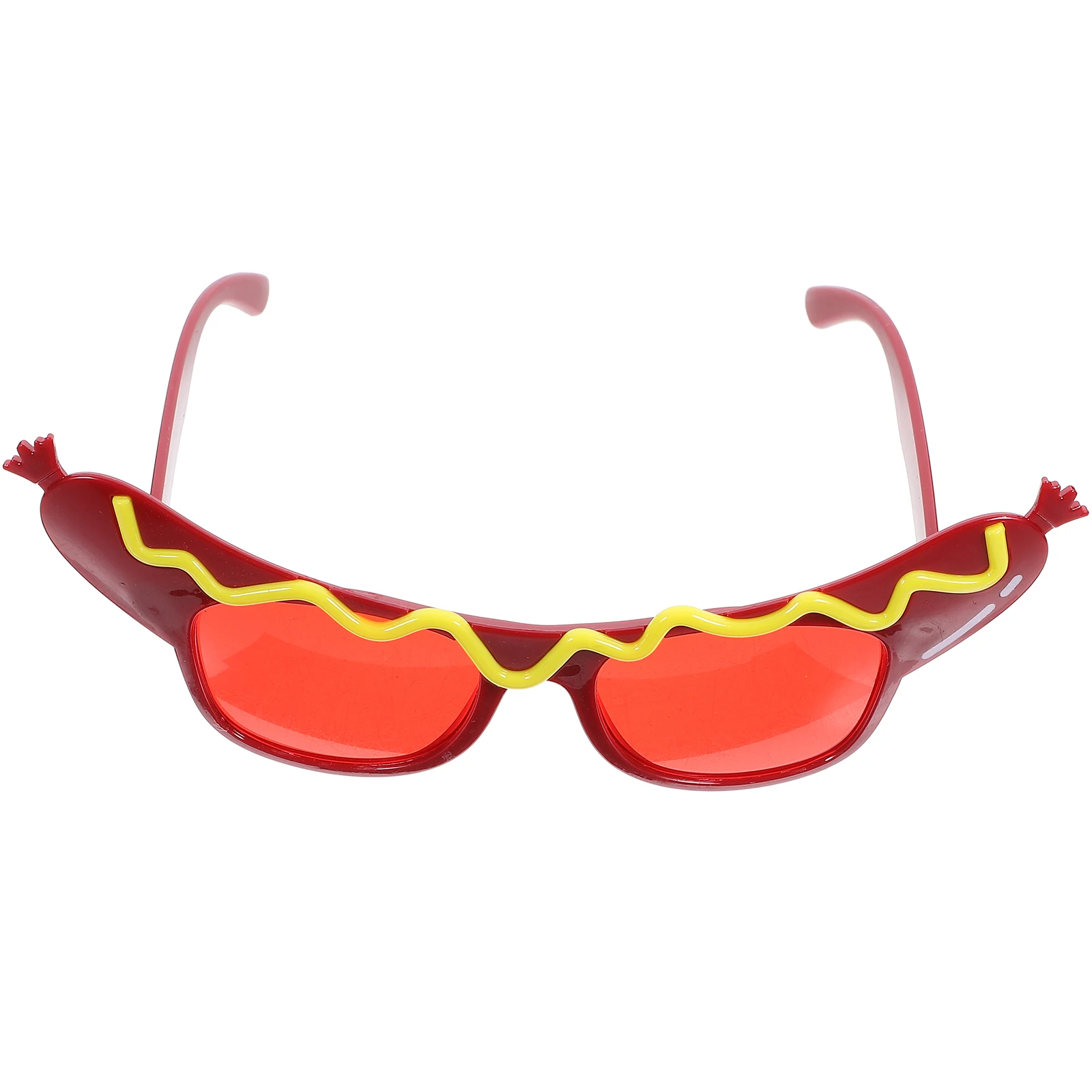 

Hot Dog Glasses Shiny Funny Party Eyewear Lightweight Prank Glasses For Adults Novelty Photo Props Decorative Party Supplies