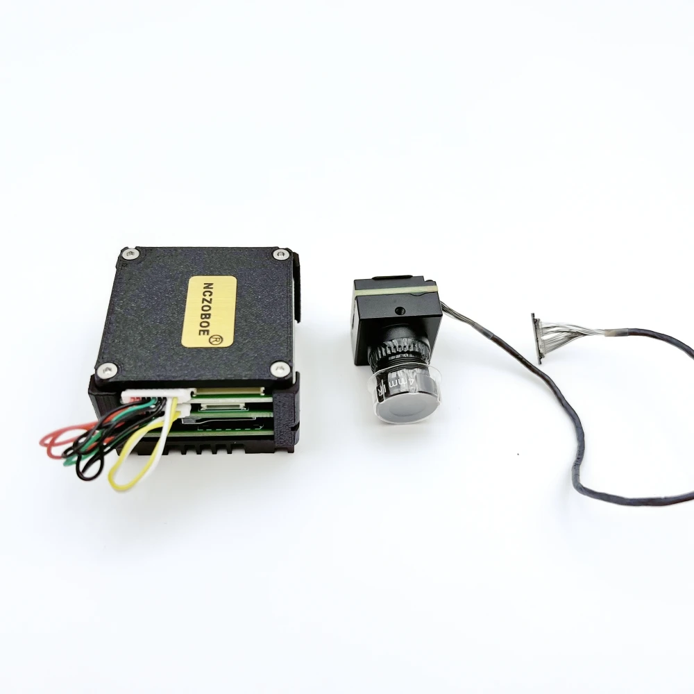 NCZOBOE AI Camera Locking Tracking System Drone Thermal Dual Cameras Target Guidance Module Kit