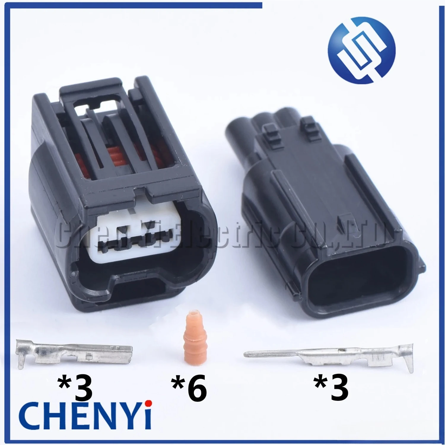 3 Pin Automotive Turn signal fog light Connector Battery negative sensor plug 7283-2147-30 7282-2147-30 For Honda Nissan Mazda