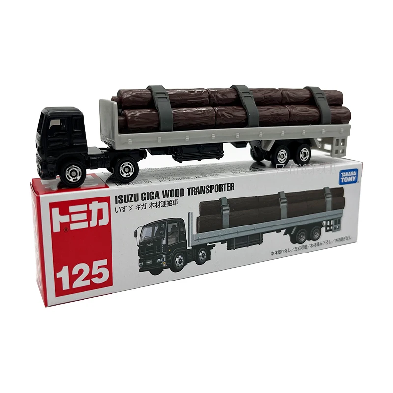 Takara Tomy Tomica-camión fundido a presión de tipo largo, coche de aleación estática, vehículo, modo de Metal fundido a presión, colección, juguete para niño