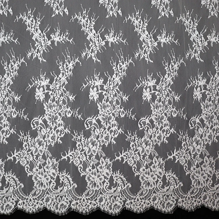 3 Meters High Quality Eyelash Embroidery Lace DIYClothing Materials,Clothing Dresses,Home Curtains Decoration,Sewing Accessories