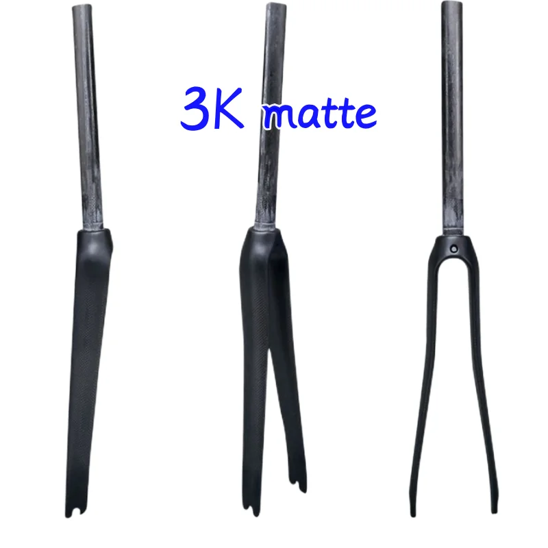 road bike carbon fork full carbon fiber road bicycle 3K UD carbon fork fork carbon front fork Track Fixed Gear hard fork 28.6mm