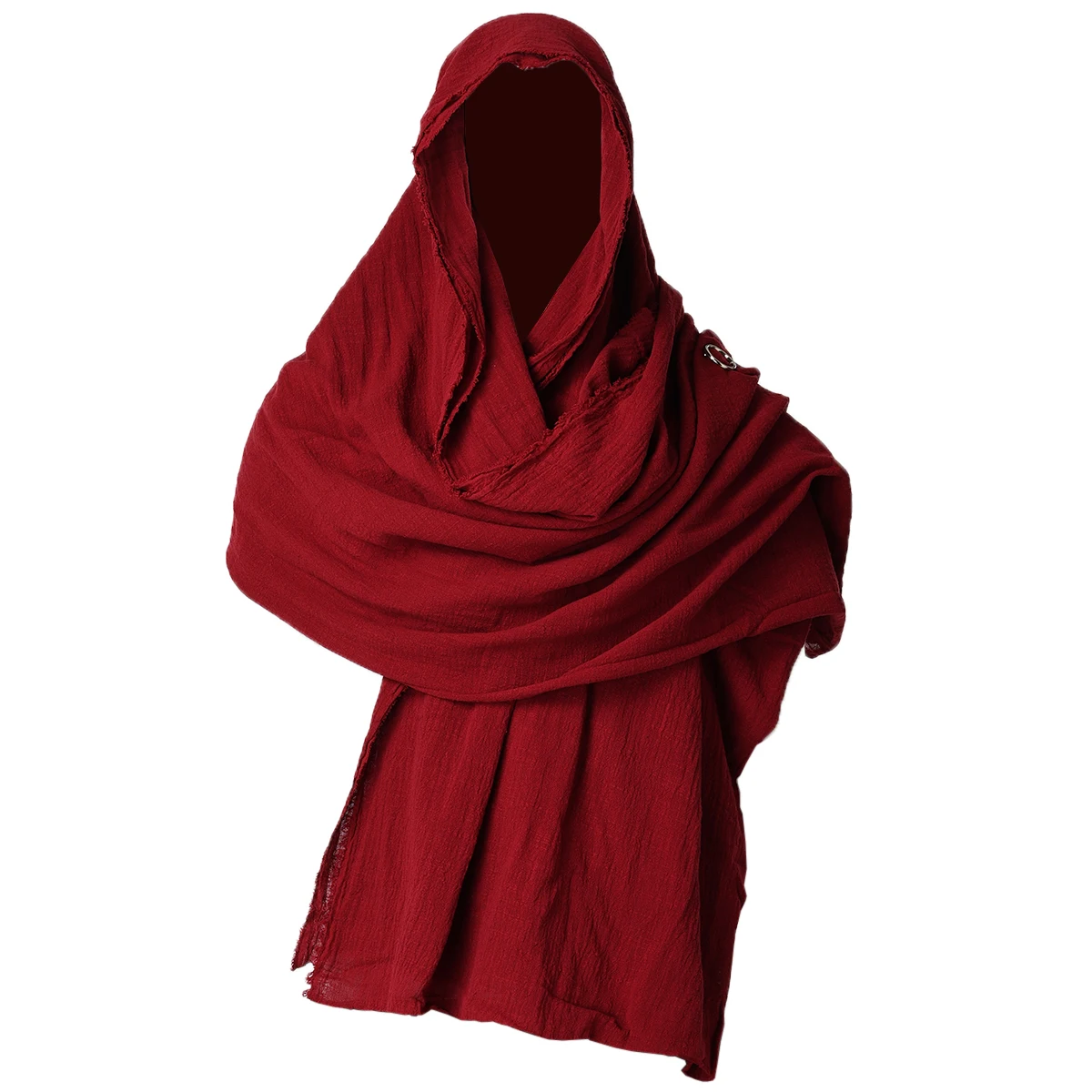 Vintage Pirate Scarf Medieval Hood Cloak Halloween Cosplay Middle Ages Mittelalter Shoulder Mantel Cowl