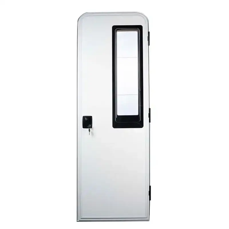

Customized RV Door Motorhome Accessories Alloy Door Aluminum Frame Rv Entry Door