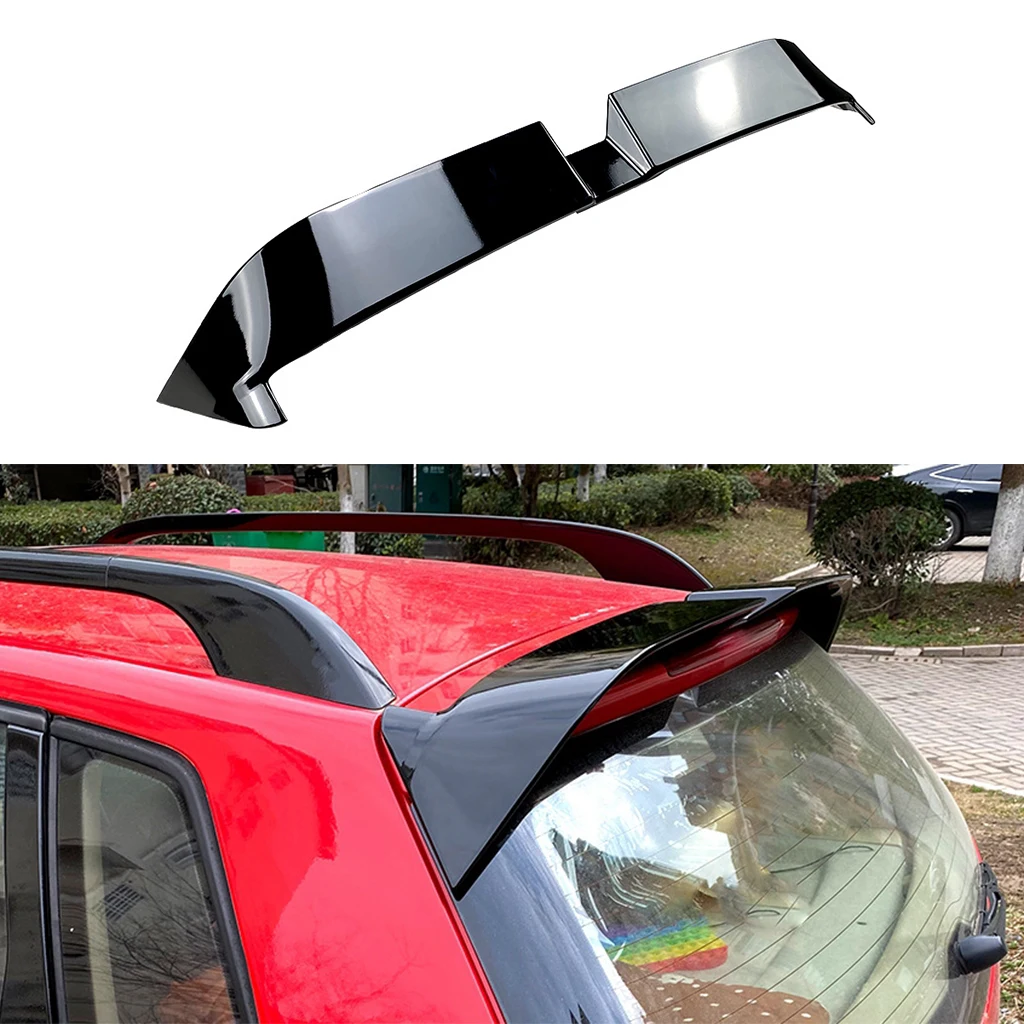 

Car Rear Trunk Boot Spoiler Wing For Volkswagen Polo 9N 2003-2008 Glossy black Rear Roof Spoiler Wing Body Kits Tuning