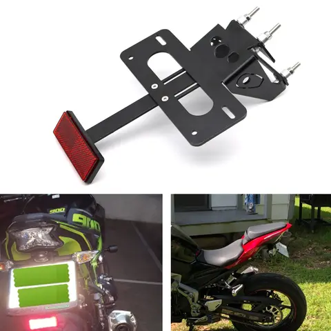For Kawasaki Z900 2017 2018 2019 2020 2021 2022 2023 2024 Rear Tail Tidy License Plate Holder Motorcycle Fender Eliminator Kit