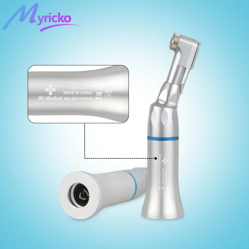 Dental Low Speed Equipment Kit Straight Handpiece Contra Angle External Air Motor Classic Style Dentist Tips Teaching Model