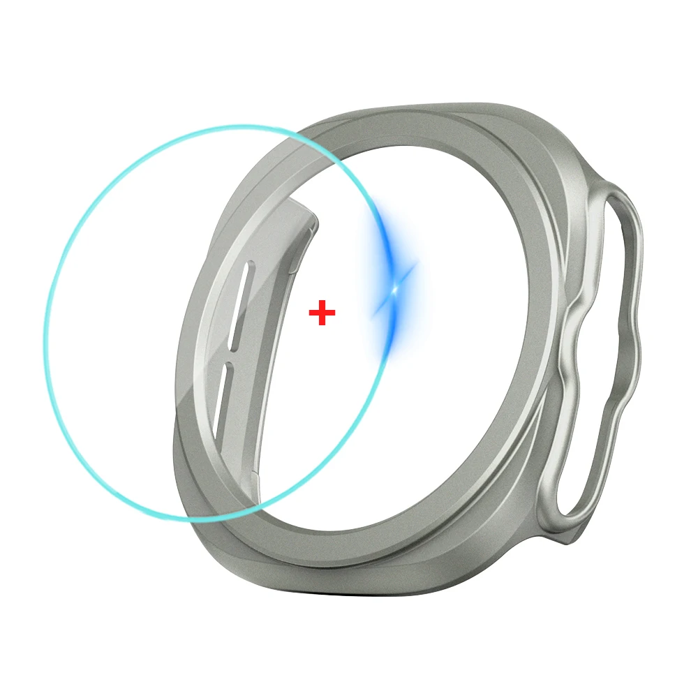 Glas+Hülle für Samsung Galaxy Watch Ultra2 47mm 2026 Zubehör Harte PC-Schutzhülle für Galaxy Watch9 Ultra2 Cover+Displayschutzfolie – Detail 10
