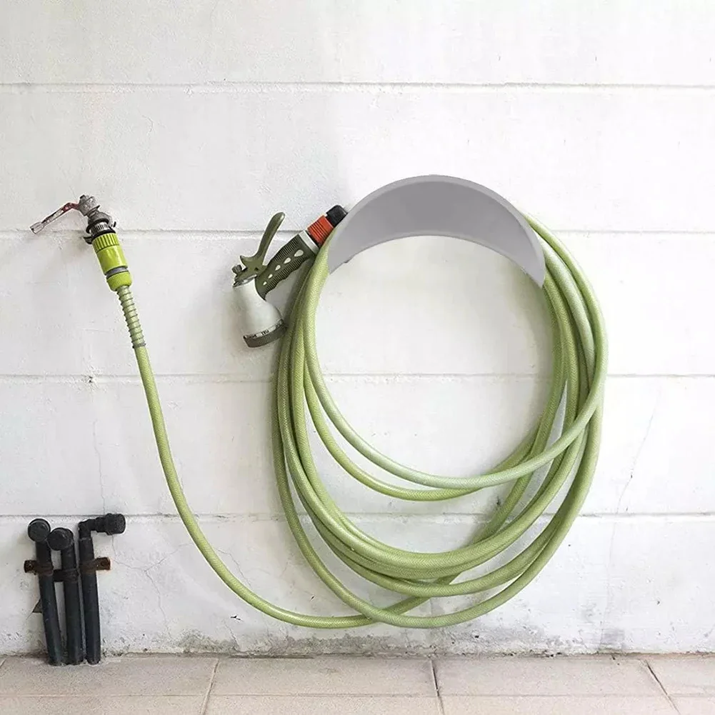 Yard Or Garage Design Hanger Monitor Outdoor Elements Fitment Metal Number Of Pieces Pack Sliver Water Hose Holder