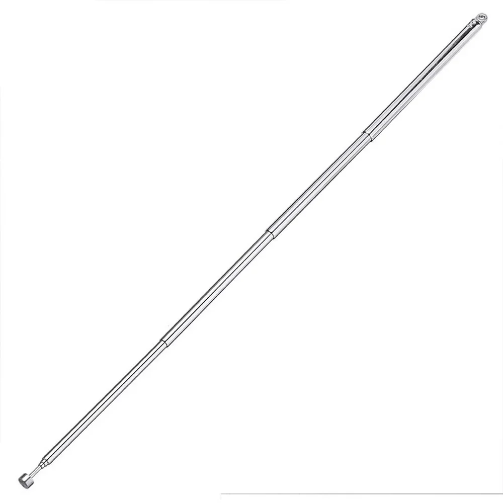 Rod Antenna 7 Section Replacement Telescopic Aerial Antenna TV Radio DAB AM/FM Universal Telescopic Aerial Antenna length 740mm