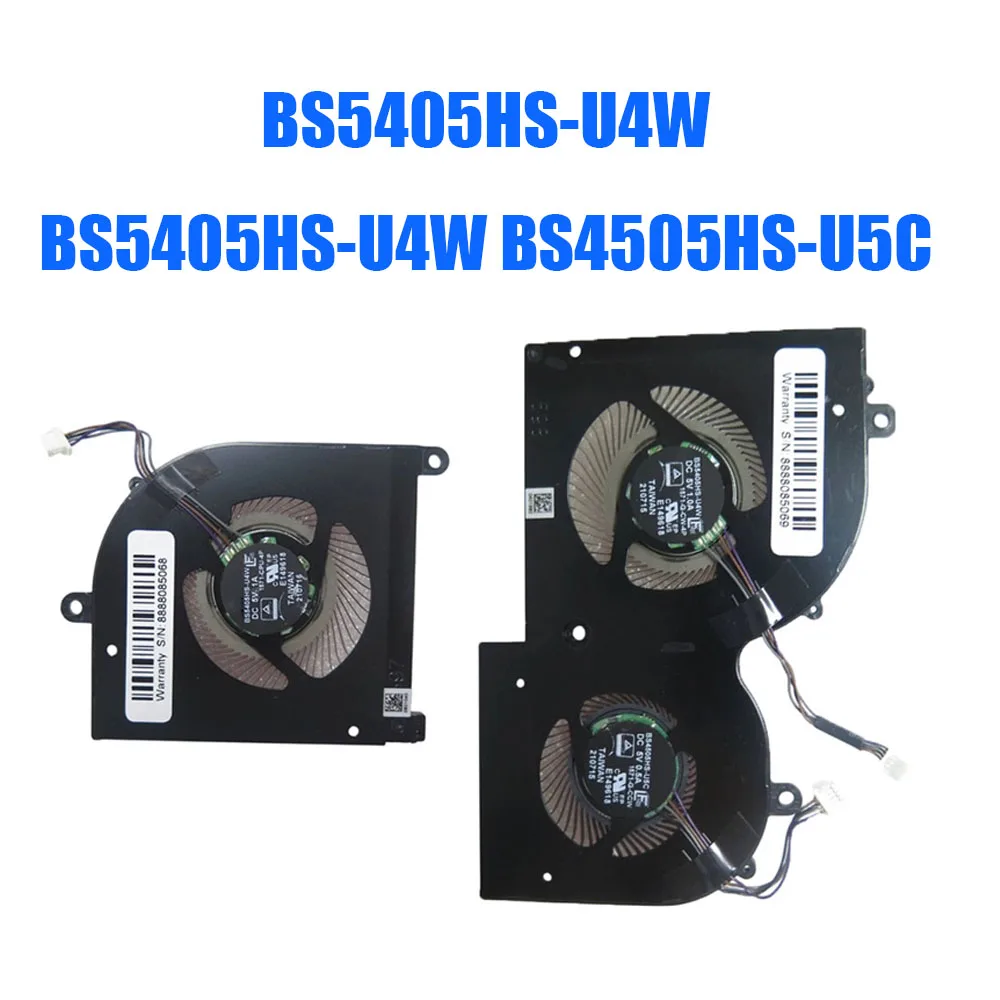 

BS5405HS-U4W BS4505HS-U5C DC5V 1.0A 0.5A 4PIN 4Lines Laptop Cooling Fan