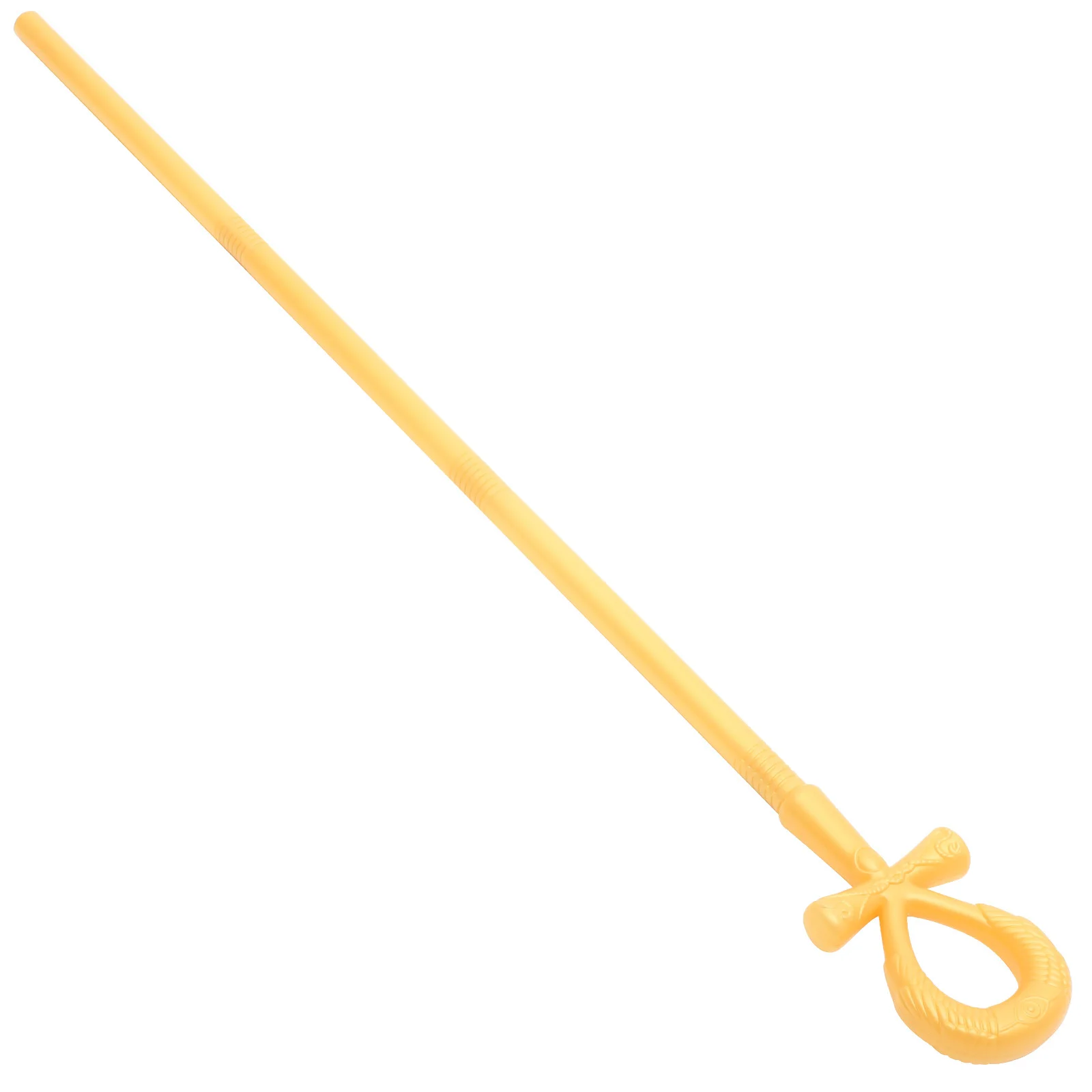 

1pc Egyptian Cane Prop Halloween Cosplay Stick Decorative Walking Cane For Costume Party Supply Scepter Punk Style Crutch Decor