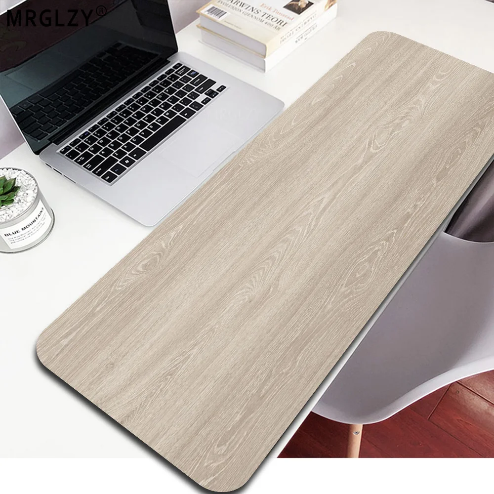 

Oak Wood Texture Large Mouse Pad Gaming Mouse Pad Computer Setup Gaming Accessories Gamer Rug Keyboards Mouse Mat Desk Table