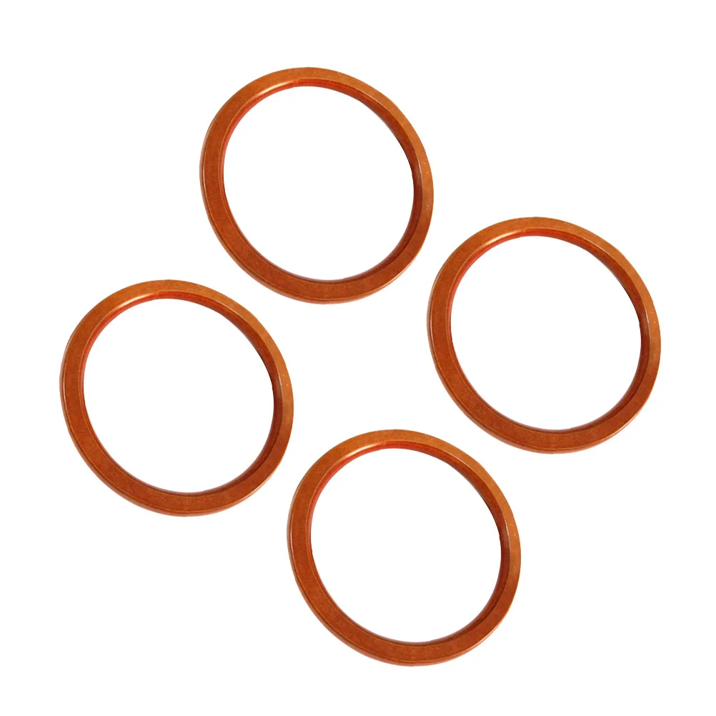 

4pcs Wooden Rings 11Cm Unfinished Wood Circles Smooth Diy Craft Connectors For Bag Handles Tote Accessories Jewelry Making Solid