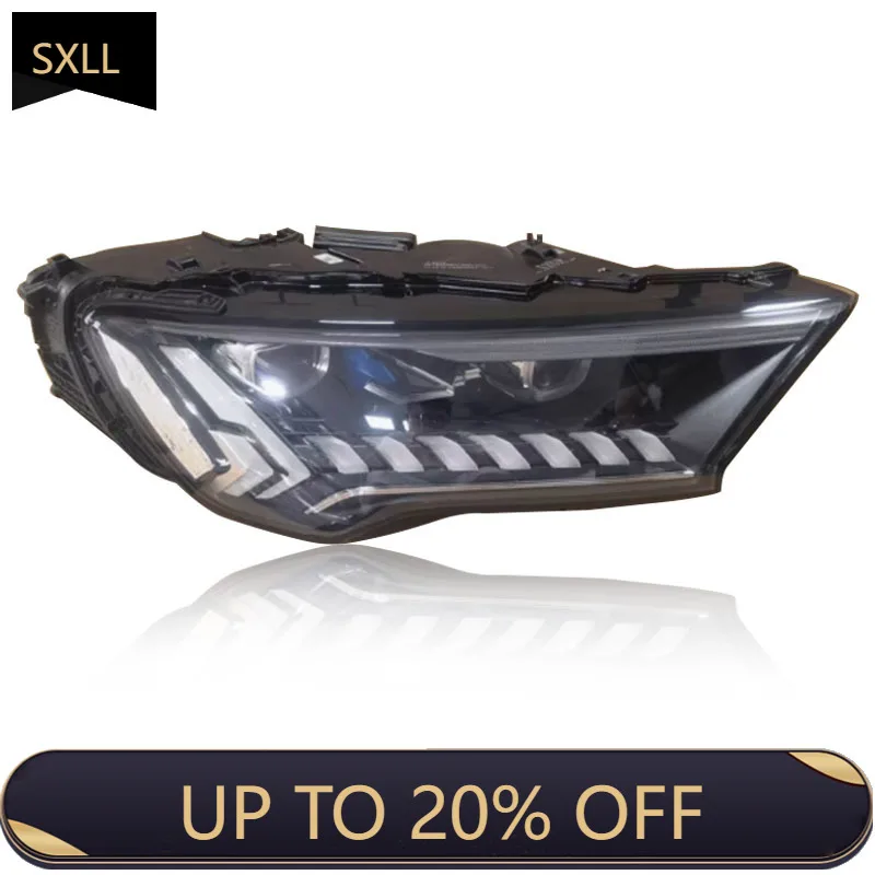 

SXLL is suitable for 19 headlight assembly high definition matrix Light Emitting Diode laser headlight front car big light bulb