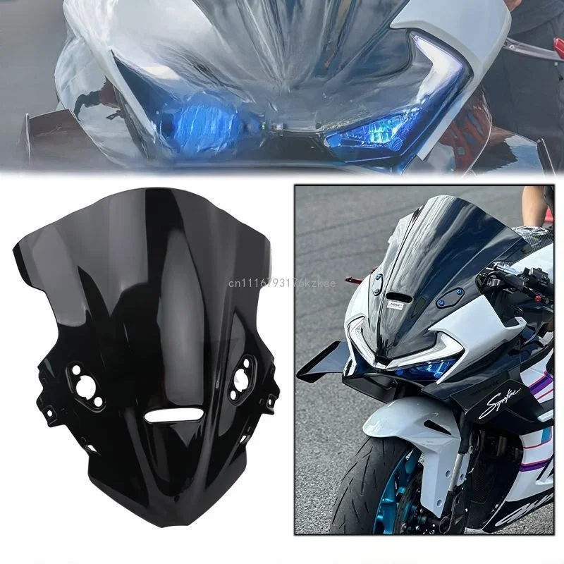 For CFMOTO 675SR 675SR-R 675SRR 2024 2025 2026 motorcycle Rise Windscreen Windshield Wind Deflectors Shield Protector
