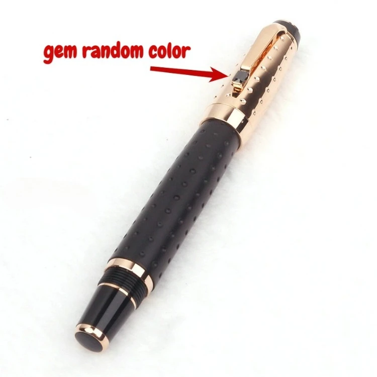 

Limited Edition Bohemie Black Resin Metal Silver Rollerball MB 4810 Nib Writing Ink Fashion Fountain Pen Gem Serial Number