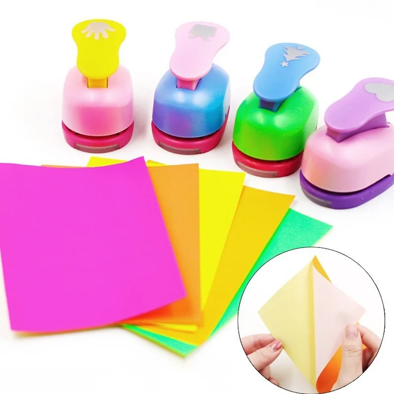 لكمة القلب، 5*3*4.5 سنتيمتر ثقب الزهرة اللكمات، خرامة الزهور، اللكمات الورقية، للحرف اليدوية للأطفال سكرابوكينغ ثقب لكمة النقش #2