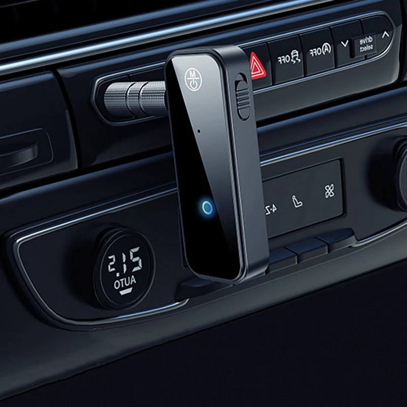 Transmisor receptor Bluetooth AUX, adaptador de Audio inalámbrico Bluetooth 2 en 1, calidad de sonido sin pérdidas, Plug and Play