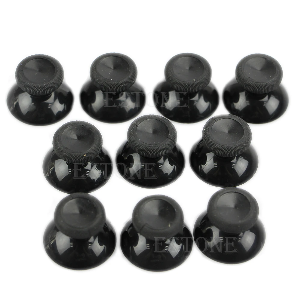 CS1W Thumbsticks Thumb Compactible with Controller Black 10pcs for Outdoor Traveling Camping Portable Gadget