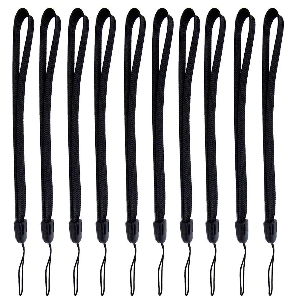 10 Pcs Lanyard Hand Wrist Strap Protective Wrist Strap Lanyard Strap For Selfie Stick Mobile Phone Flashlight Pine Rope