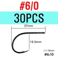 30PCS Size 6-0