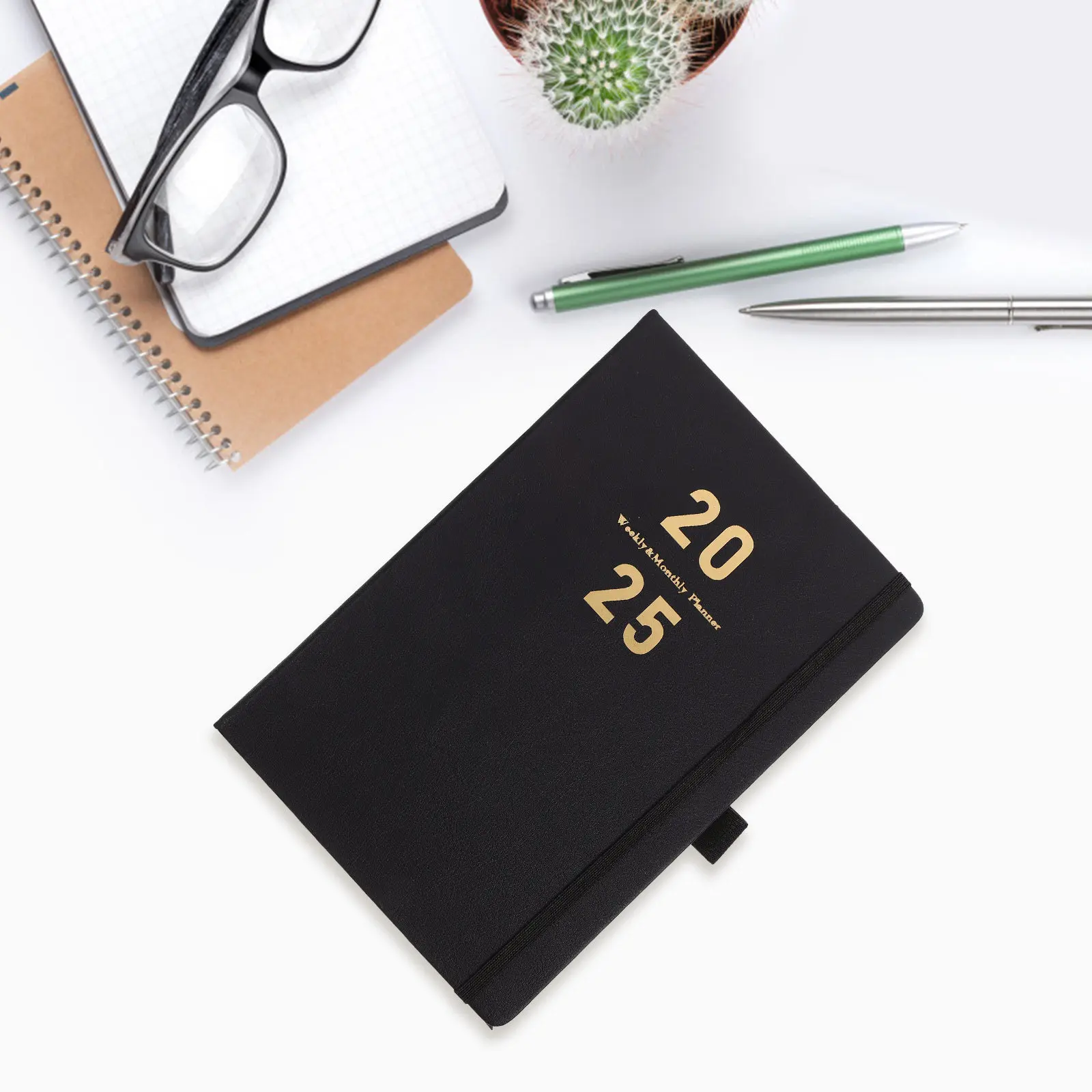 Portable Planner Organizer Academic Note Book Writing Book Office Accessory Time Management Household Notebook