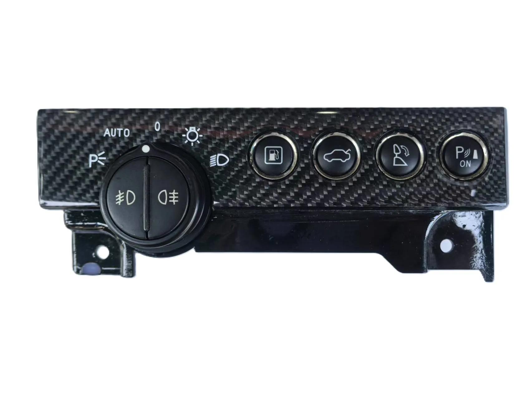 Masera Quattroporte Maser Quattroporte GTS Modified carbon fiber Headlight Switch Panel Knob Headlight Control Knob JJ303