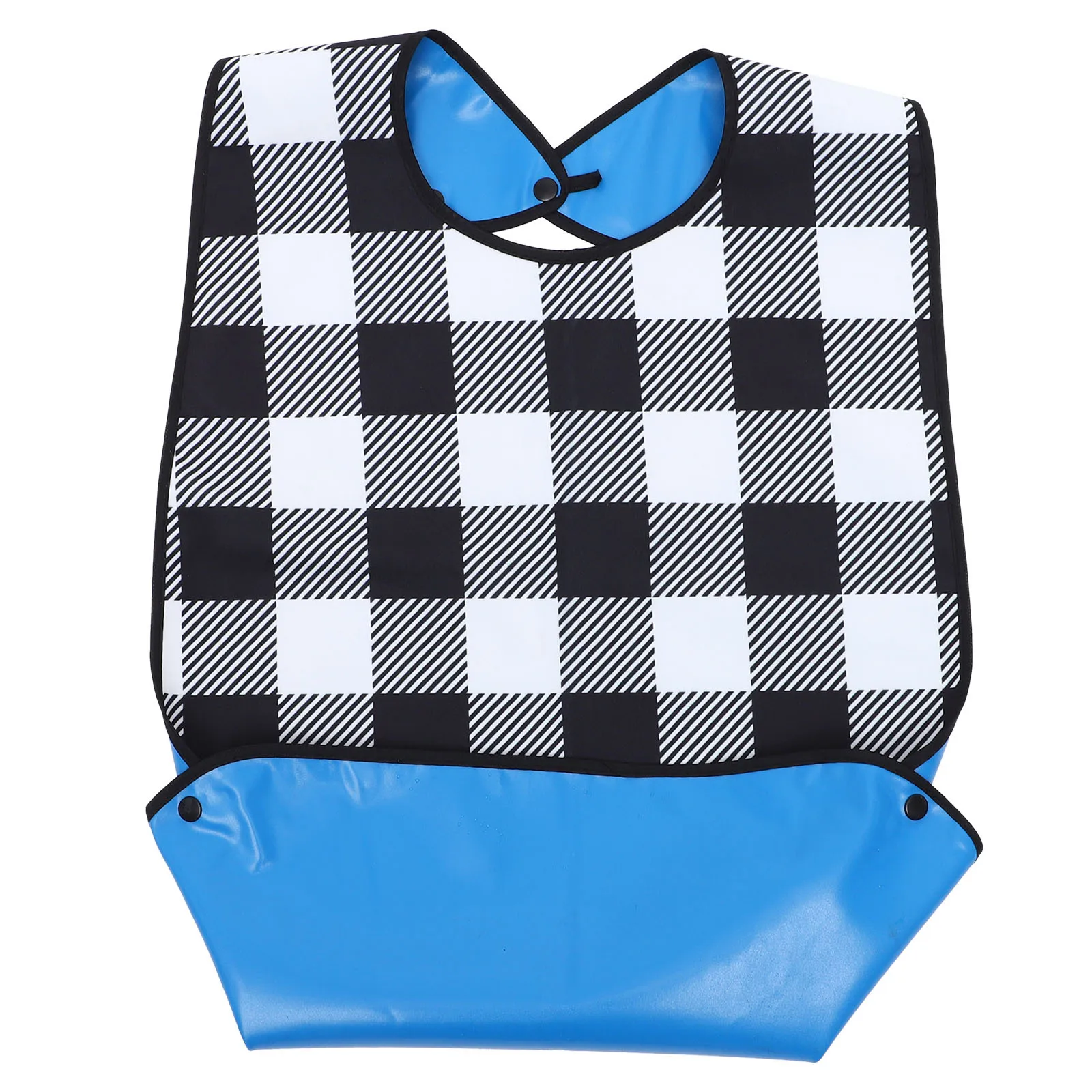 

Waterproof Leak-Proof Adult Bib Reusable Washable Eating Protector For Elderly Men Women Patients Clothing Guard