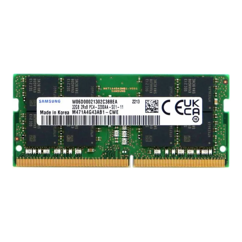 SEC ноутбук DDR4 32G 3200 МГц 260pin Sodimm Память RAM