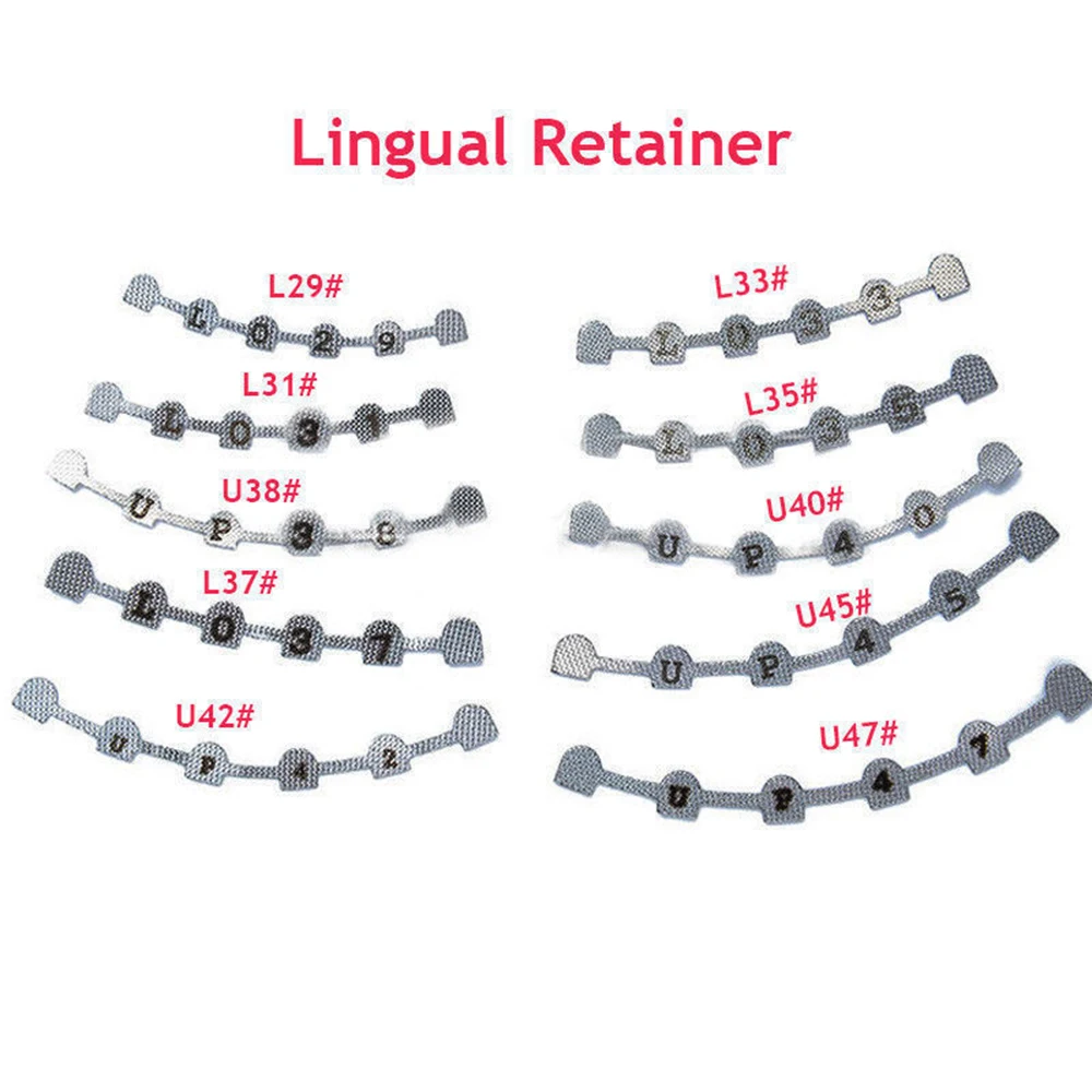 DentalUniversal Retenedor Lingual Retainer Bonding Splints U38 Orthodontic Material Dentista 2PCS Orthodont mini screw orthodont