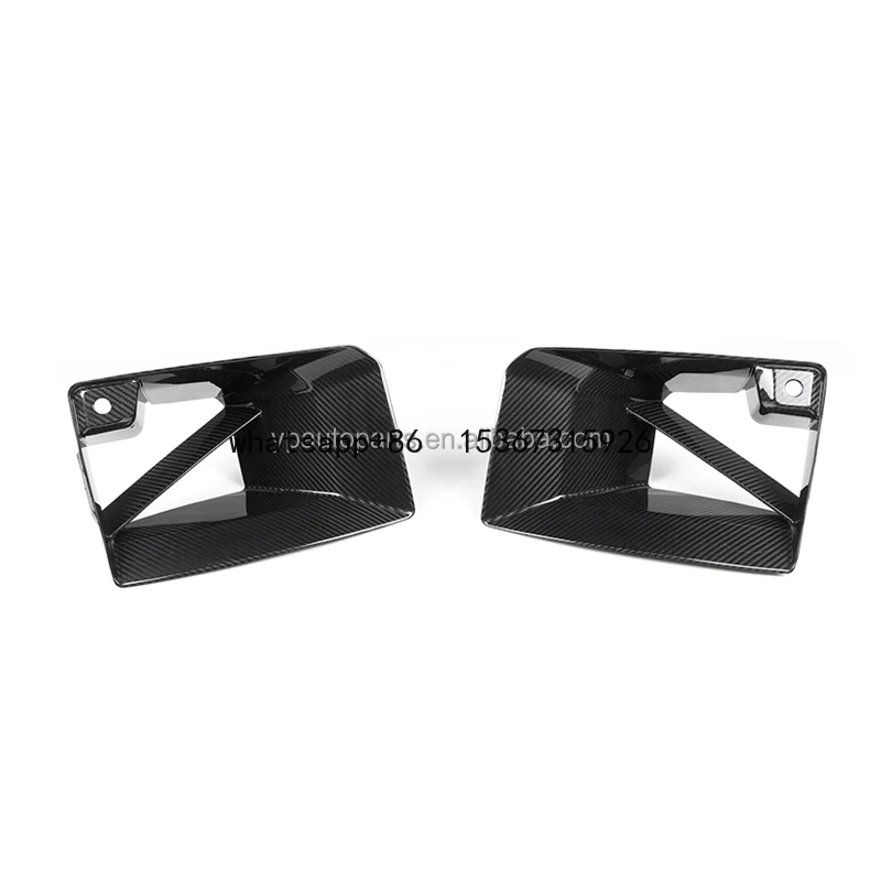 Auto Parts for BMW M2 G87 Tuning Accessories Car Front Bumper Intakes Cover Dry Carbon Fiber MP Style