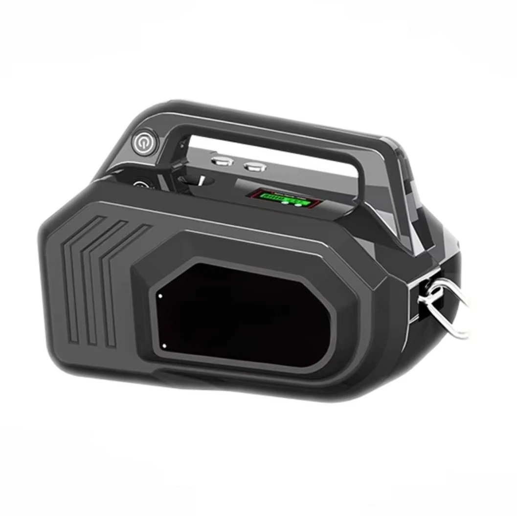 Portable Remote Control Lithium Crane Electric Hoist for Outdoor Air Conditioning Units Rope Climbing Machine Lifting