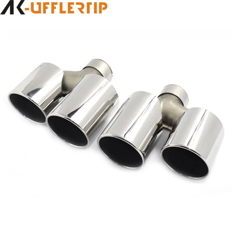 

Suitable for Alpha coefficient Romeo Giulia Juliet exhaust pipe modified four-leaf clover version four-out carbon fiber tailthro