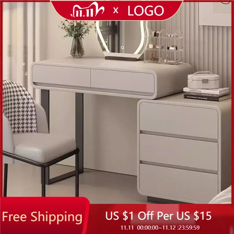 Compact Aesthetic Dressing Table Shower Essentials Villa Balcony Funky Perfume Vanity Table Chinese Vestidores Home Furniture