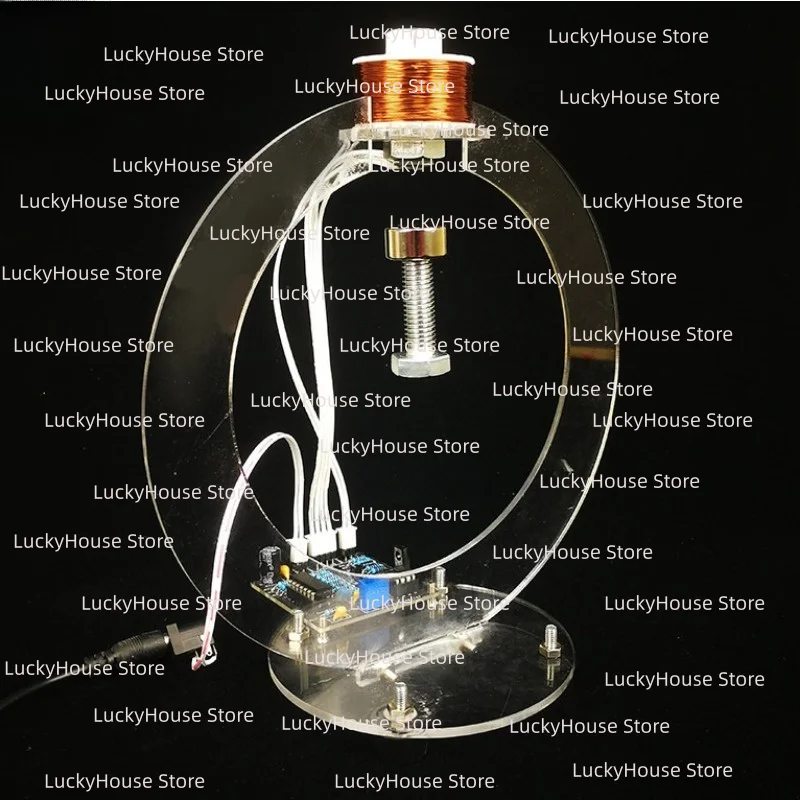 Magnetic Levitation DIY Soldering Kit Electromagnetic Coil Physics Experiment Training Module Electronic Learning Assembly Parts