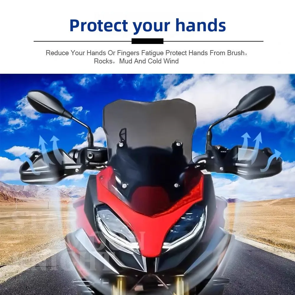 ل BMW MotorcycleF900R F900XR S1000XR تعديل قفازات واقية لليد زيادة قطعة الزجاج الأمامي غير المدمرة تركيب الملحقات