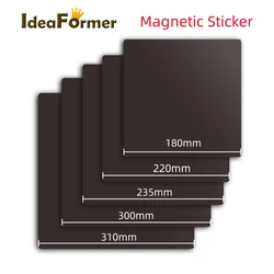 Magnetic Base With 3M Adhersive 350/310/300/235/220/180mm Sticker Build Plate Tape For 3D Printer Platform Bed Ender 3 Voron