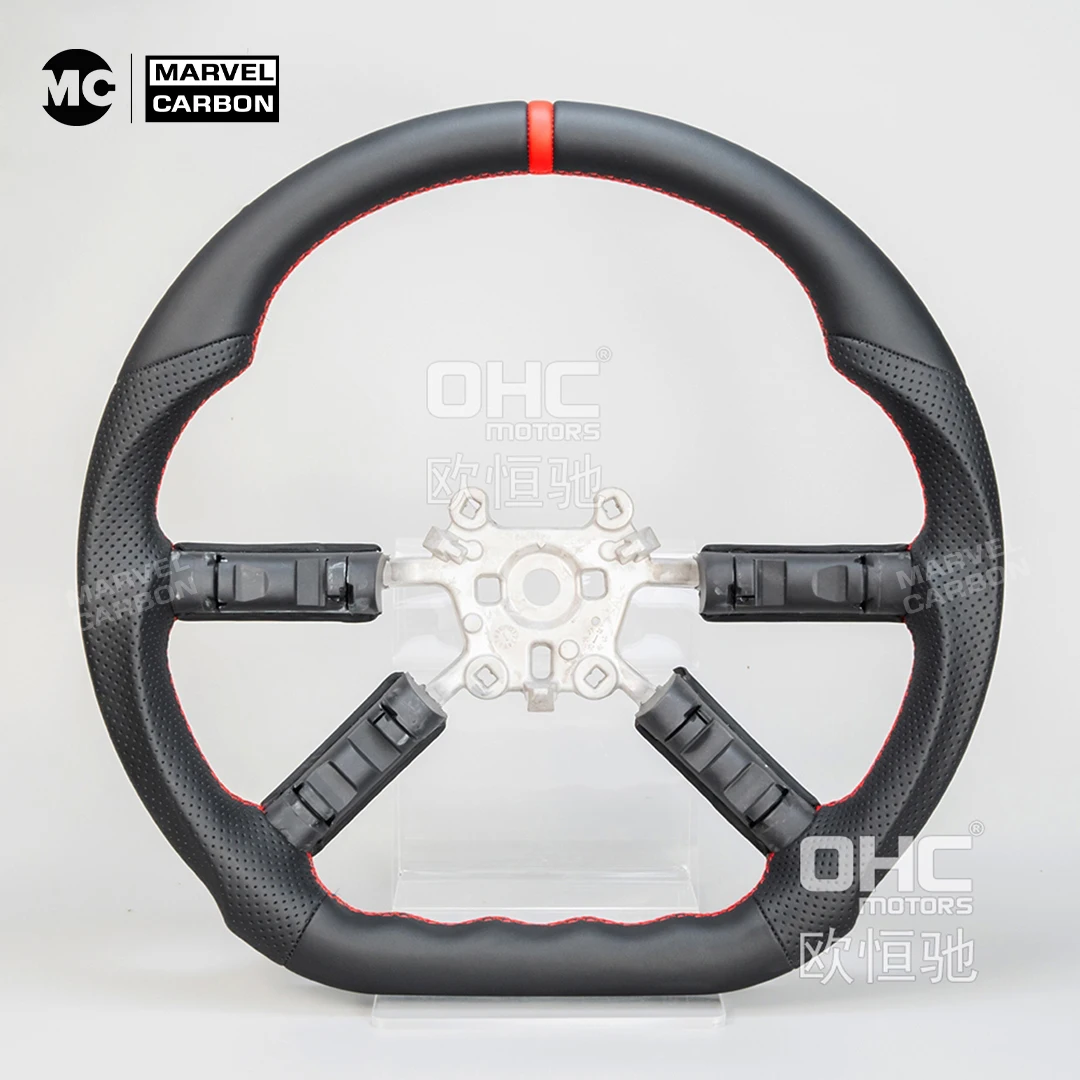 Full leather steering wheel Customized Steering Wheel For 2010-2014 American JEEP Wrangler modification