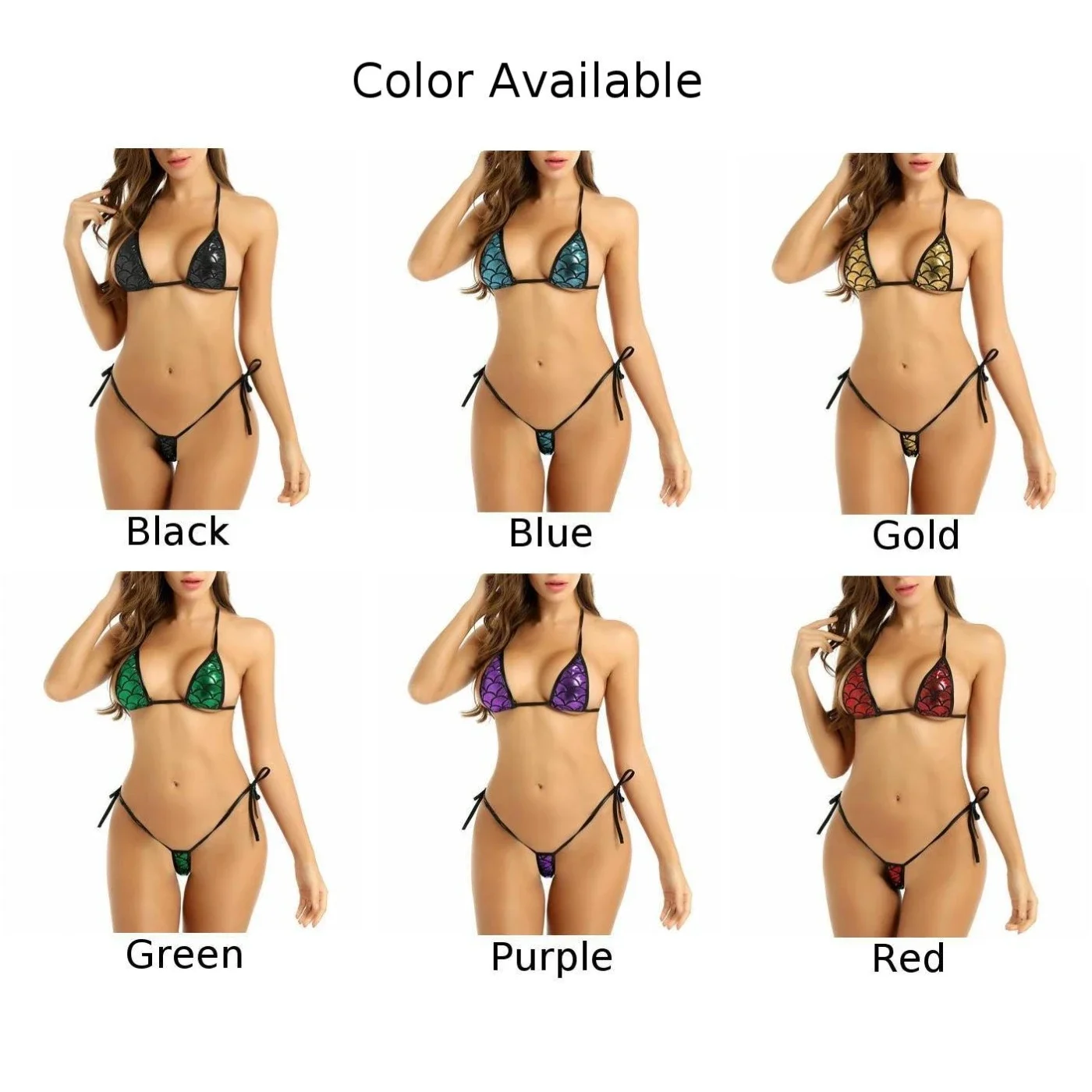 Sexy Lingеrie Set Women Sexy Swimwear Brazilian Exotic Low Waist soft Ultra-Thin Bikini G-string Breathable Erotic Female Thong