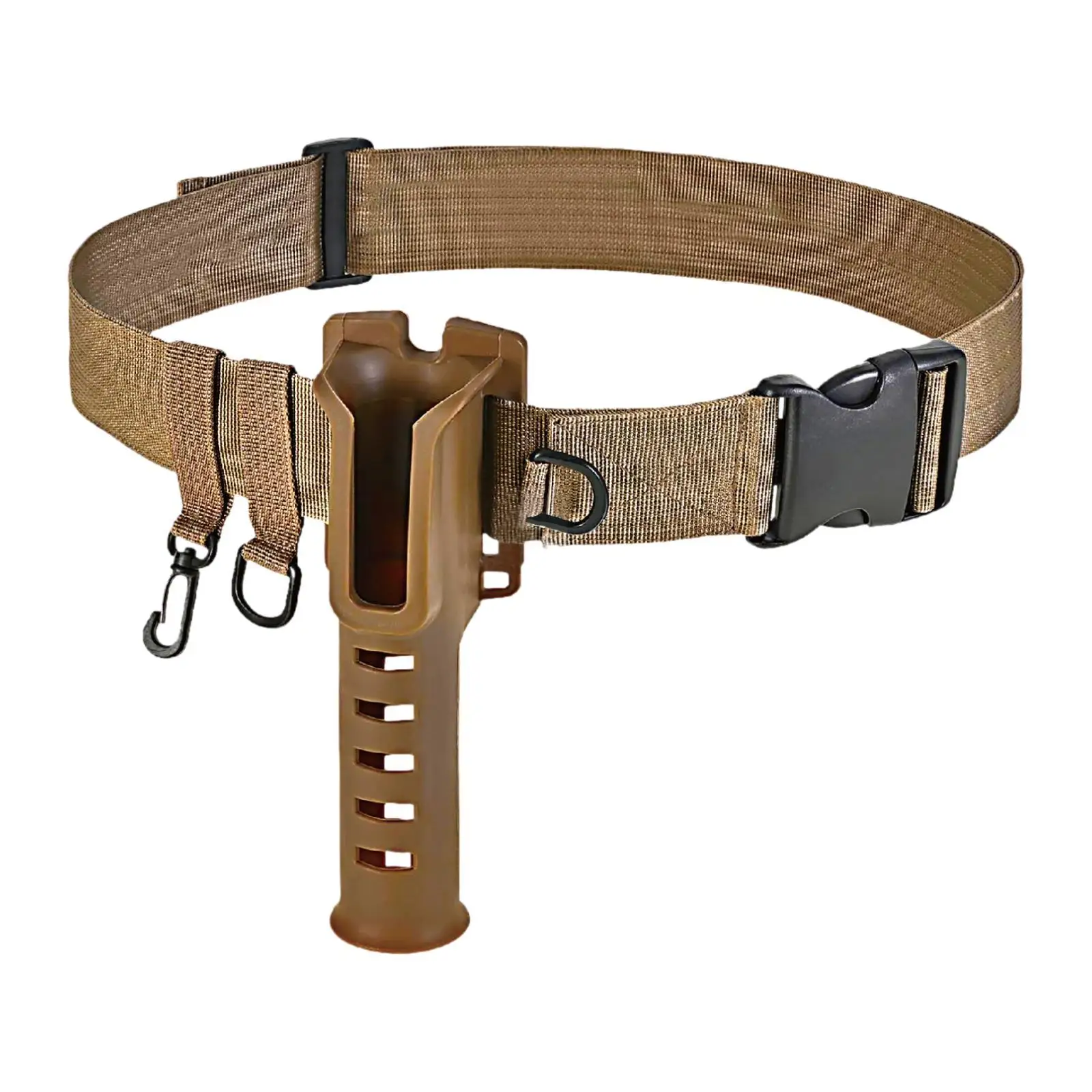Fishing Rod Holder, Fishing Pole Support Belt, Wading Belt, Fishing Waist Belt