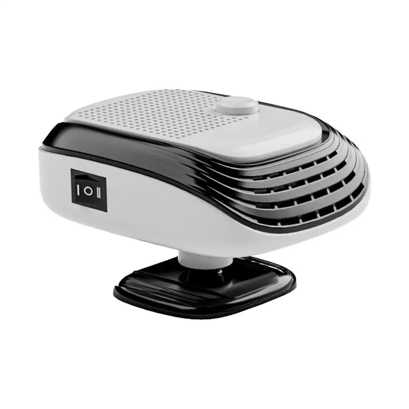 

Car Heater Fan Auto Defroster 120W Portable Car Fans Heating 12V Defrost Defogger 360 Degree Rotation For SUV Truck