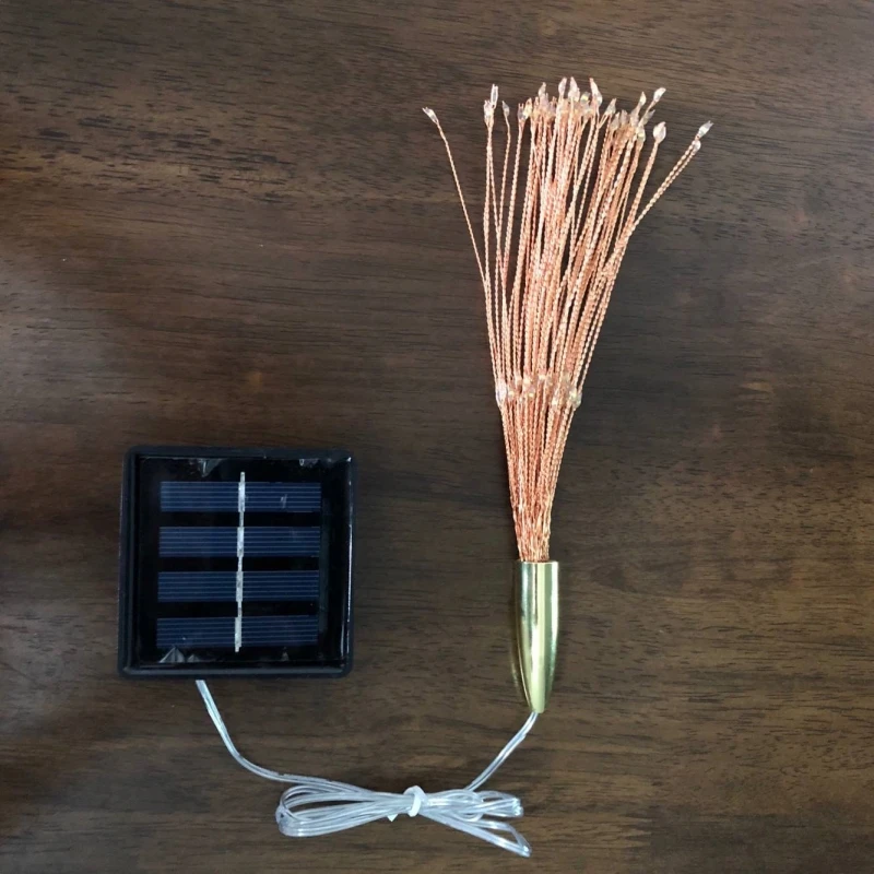 Solar LED Light Outdoor Waterproof Garden Sunlight Powered Landscape Light Firework Garden Lights Lawn Garden Decor Solar Light