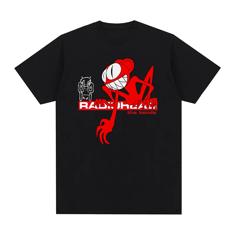 Radiohead vintage camiseta rock band camisas ok computador respirável algodão masculino t camisa nova camiseta feminina topos