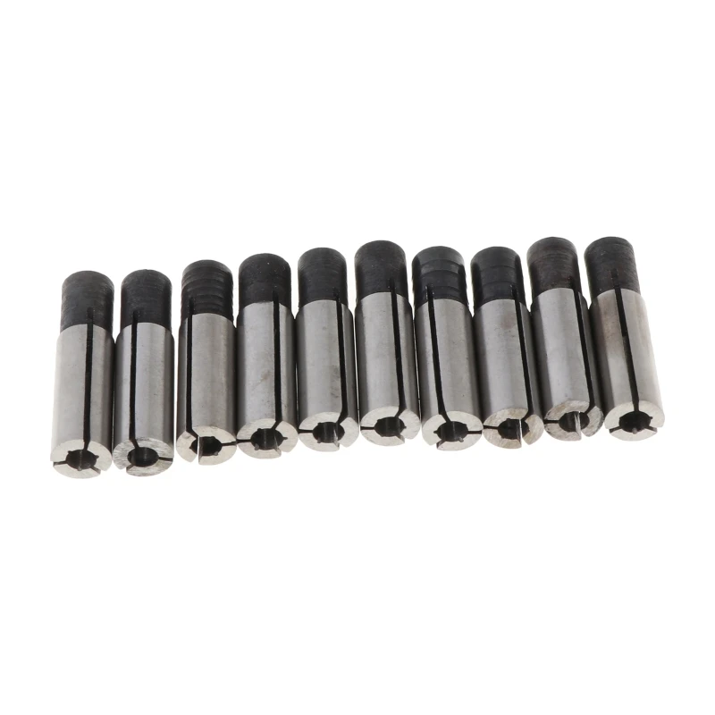 Y1UD 6mm to 3.175mm 1/8' Steel Engraving Bit Router Tool Adapter for Collet