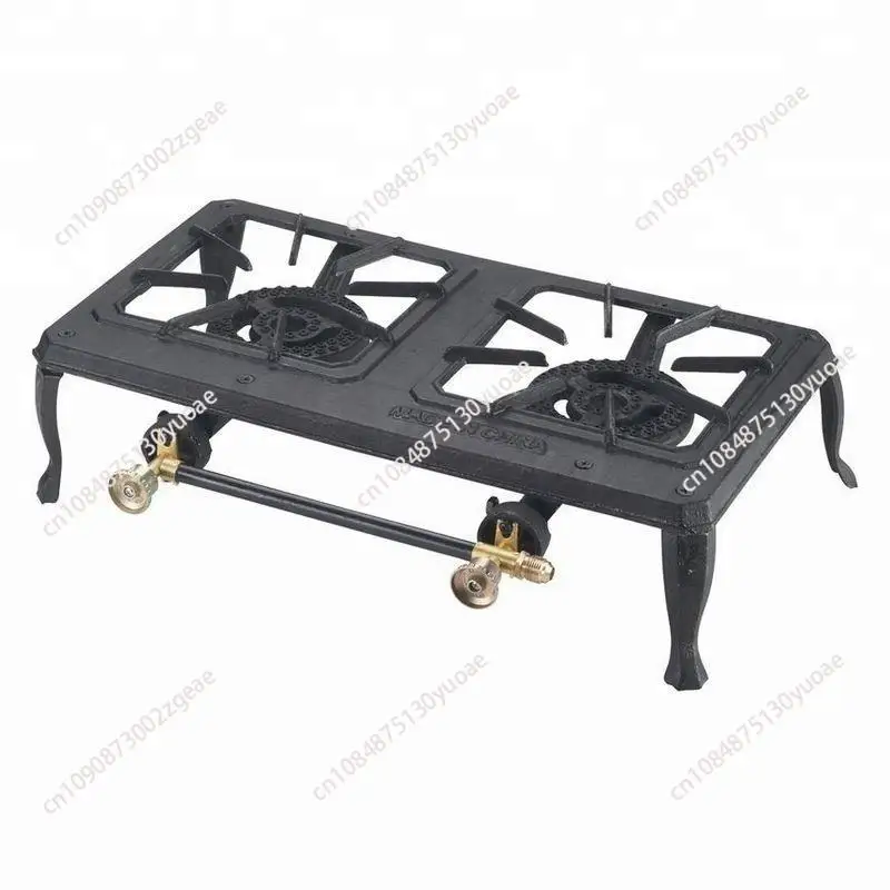 

Outdoor Portable High Quality Natural Gas Double Burner Hot Plate